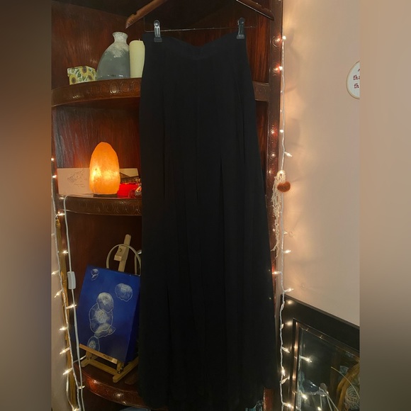 💖HOST PICK💖 VINTAGE Joesph Ribkoff Skirt Overlay Palazzo Pant | Made in Canada - Picture 9 of 13